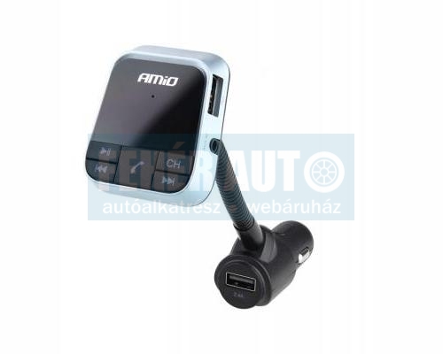 Autós Fm transzmitter 2,4A BT-01 töltővel Bluetooth-al